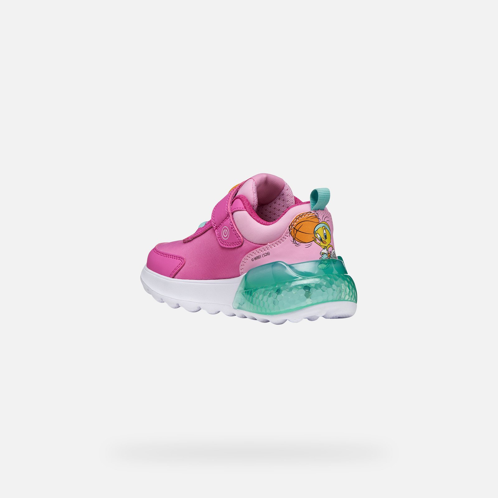 Geox Activart Illuminus Girls' Trainers – Pink - Image 4