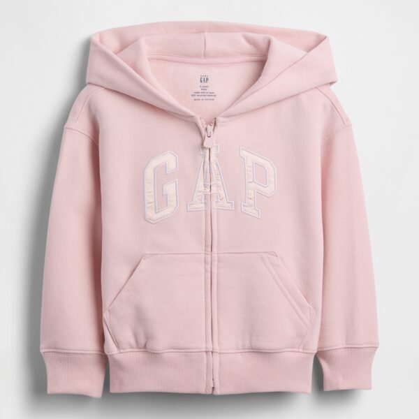 GAP Logo VintageSoft Baby Girls' Sweatshirt – Pink