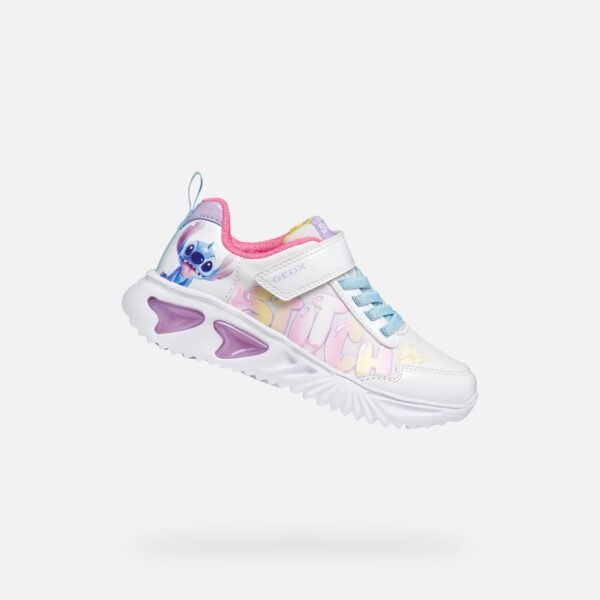 Geox Assister Girls' Trainers – White