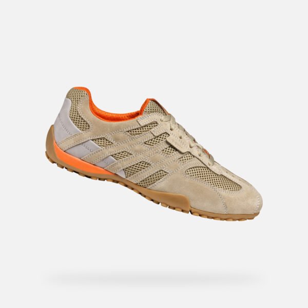 Geox Snake Original Men's Trainers – Beige