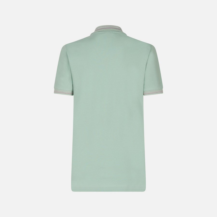 Geox Polo Women's T-Shirt – Turquoise - Image 4
