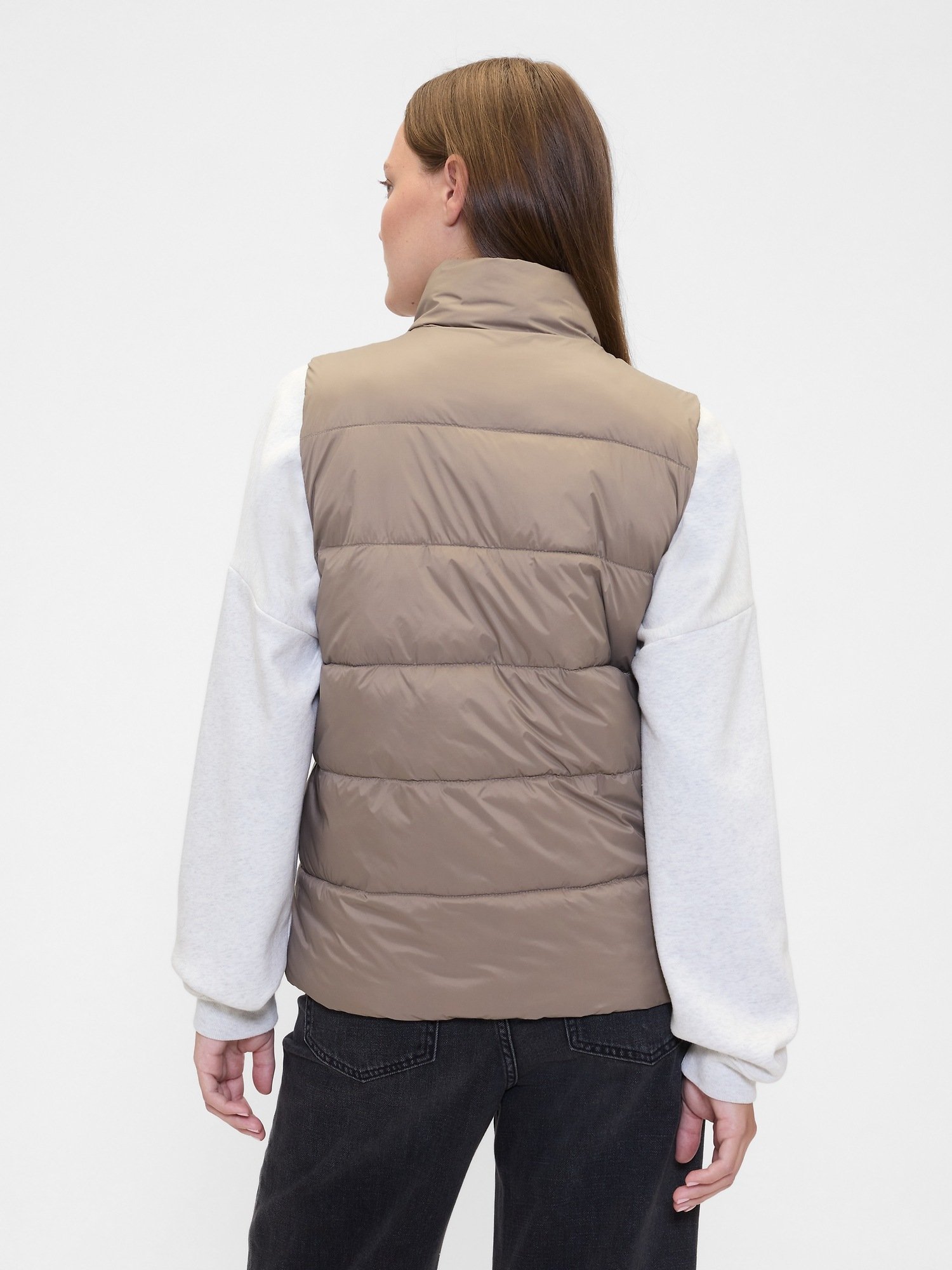 GAP Quilted ColdControl Women's Jacket – Brown - Image 3