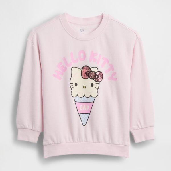GAP Hello Kitty VintageSoft Baby Girls' Sweatshirt – Pink
