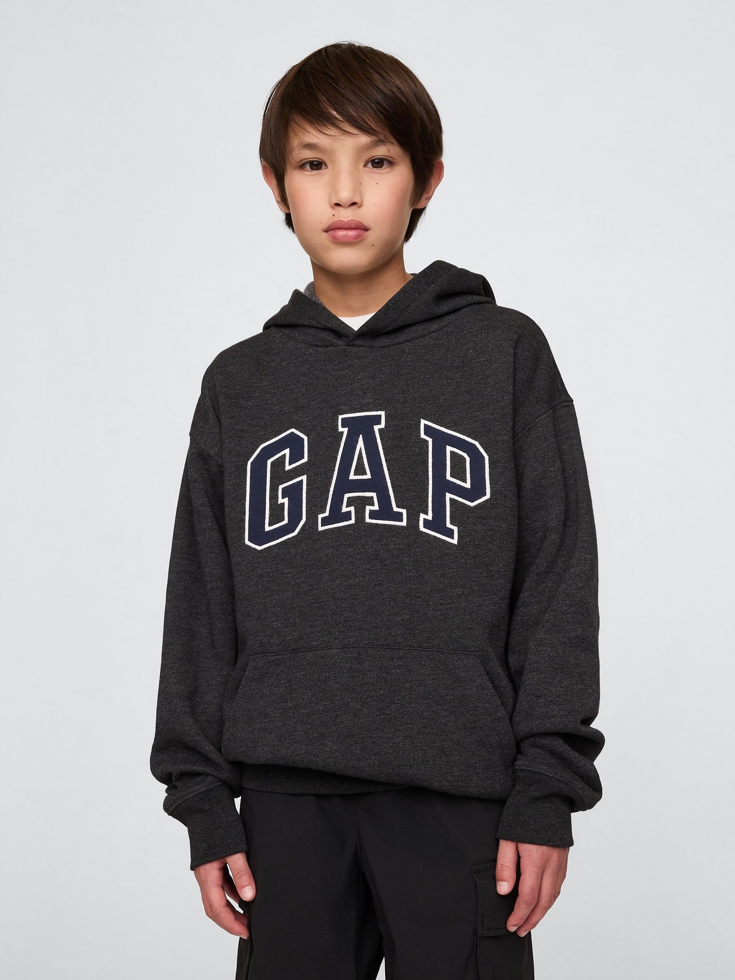 GAP Logo Boys' Sweatshirt – Grey