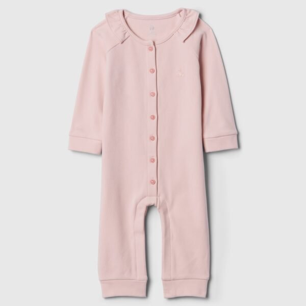 GAP Brannan Bear Baby Girls' Romper – Pink