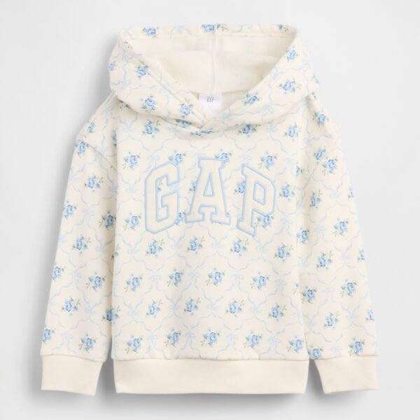GAP Logo Baby Girls' Sweatshirt – Beige