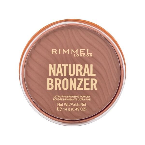 Rimmel London Natural Bronzer Ultra-Fine Bronzing Powder Bronzer 002 Sunbronze 14 g