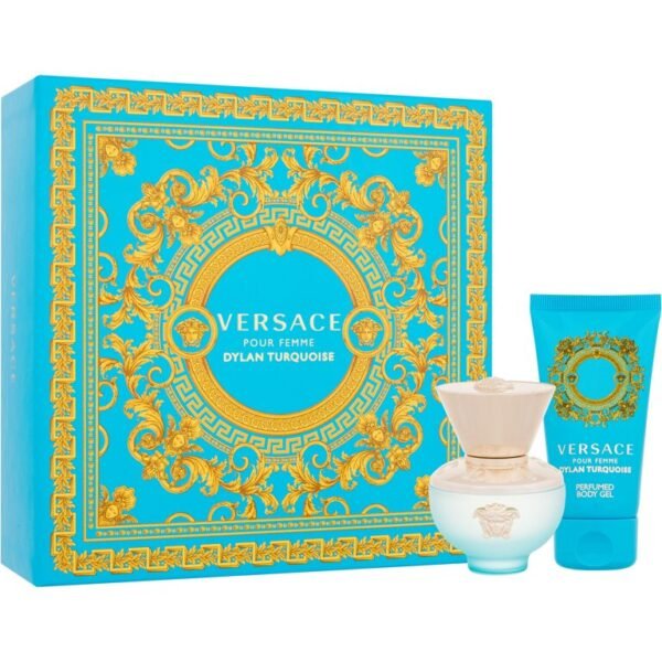 Zestaw Versace Dylan Turquoise Edt 30ml + Perfumed Body Gel 50ml
