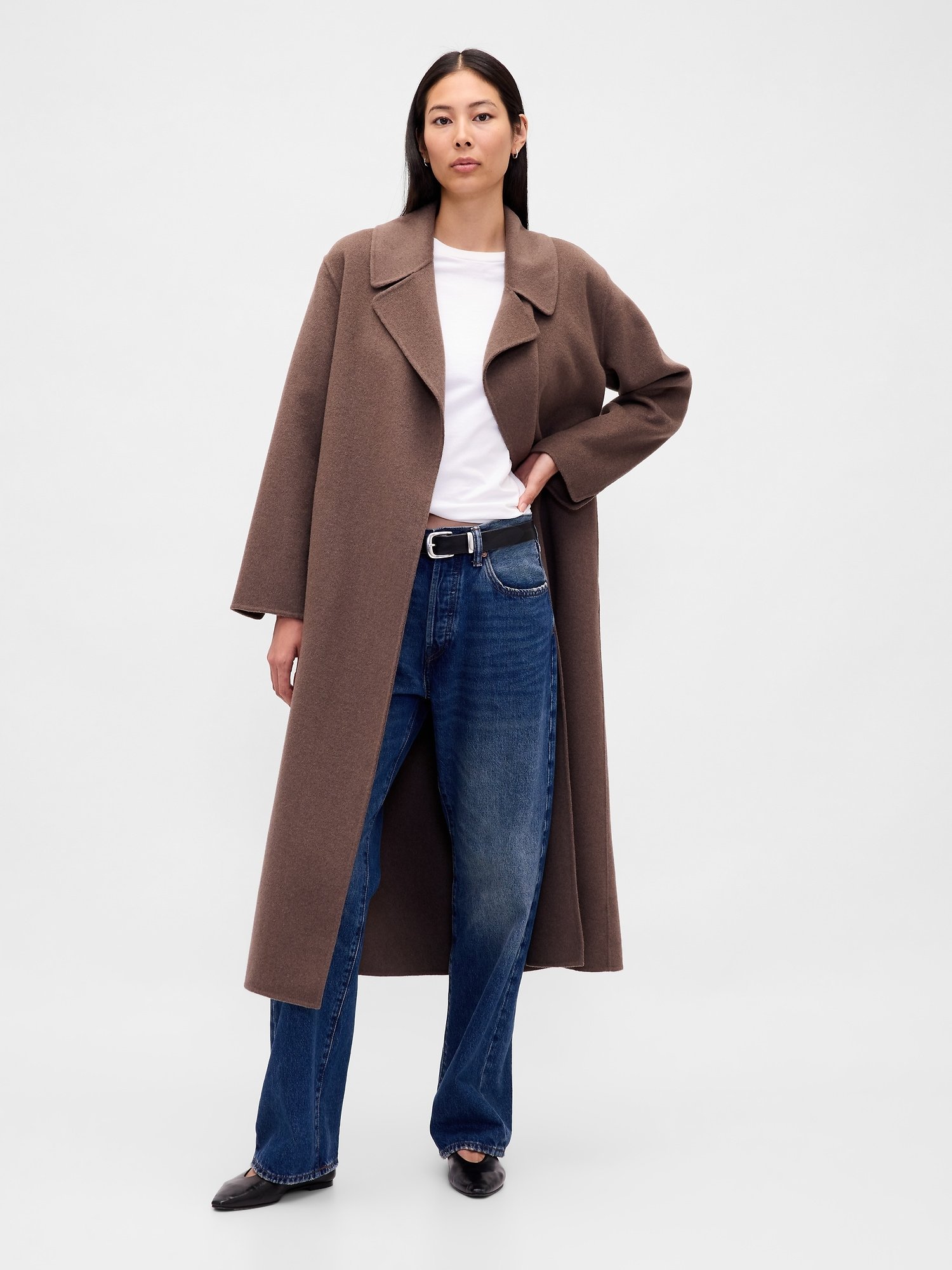 GAP Wool Women's Jacket – Brown - Image 2
