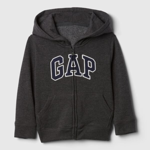 GAP Logo Baby Boys' Sweatshirt – Grey
