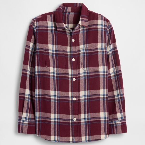 GAP Flannel Boys' Shirt – Red