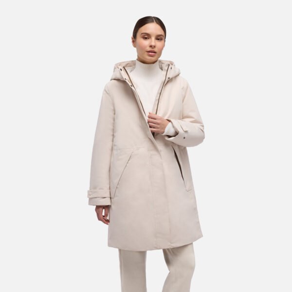 Geox Hoara Women's Parka – Light Pink