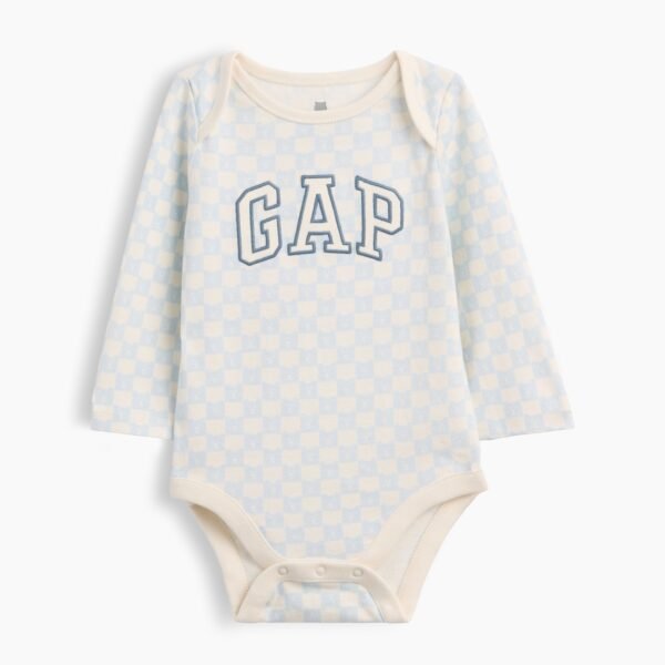 GAP Logo Brannan Bear Baby Boys' Bodysuit – Blue