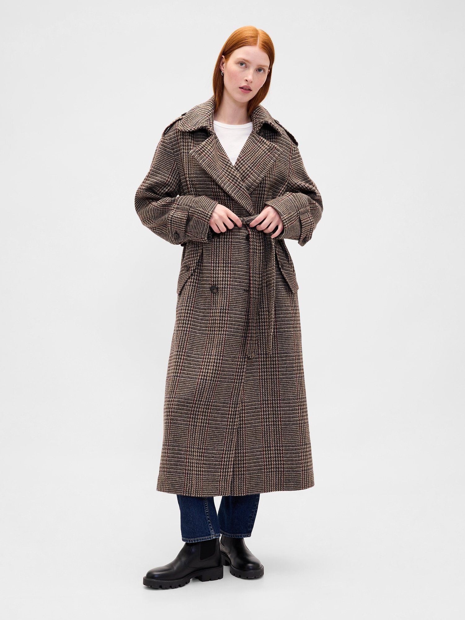 GAP Wool Women's Jacket – Brown - Image 2