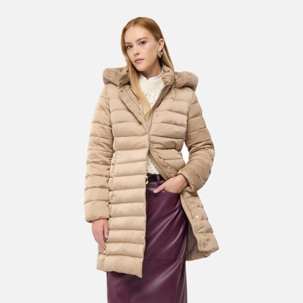 Geox Women's Down Jacket – Beige