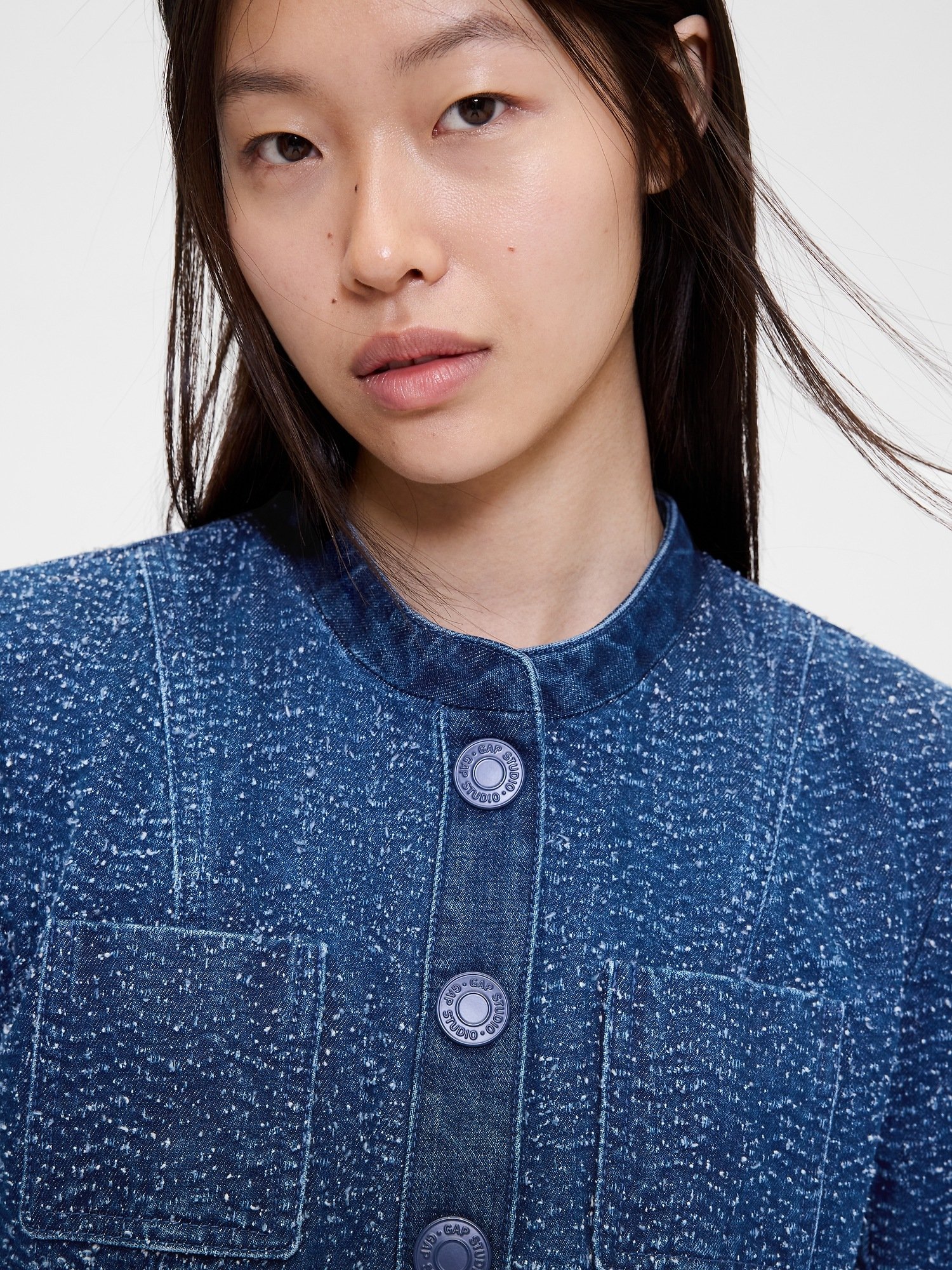 GAP Denim GapStudio Zac Posen Women's Jacket – Navy - Image 4