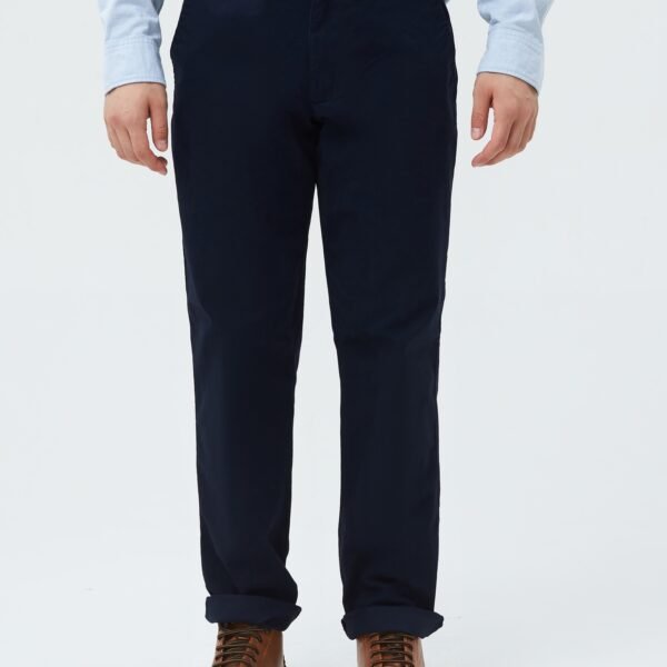 GAP Khaki Straight GapFlex Men's Trousers – Navy