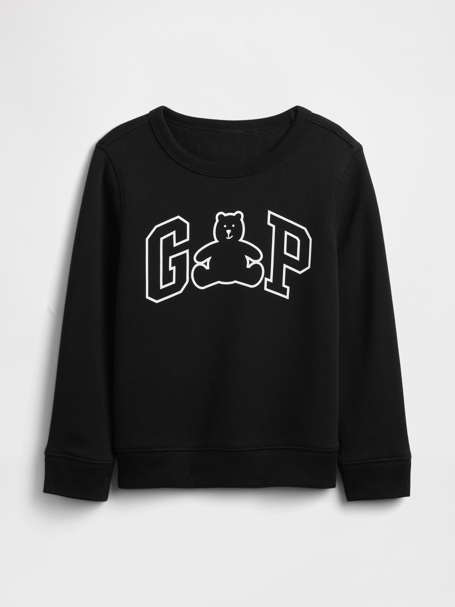 GAP Logo Brannan Bear Baby Boys' Sweatshirt – Black