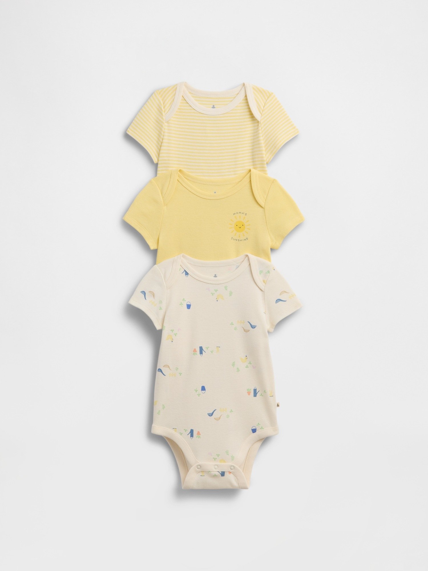 GAP Baby Boys' Bodysuit – Yellow
