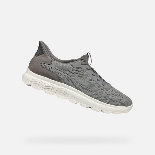 Geox Spherica Plus Men's Trainers – Dark Grey