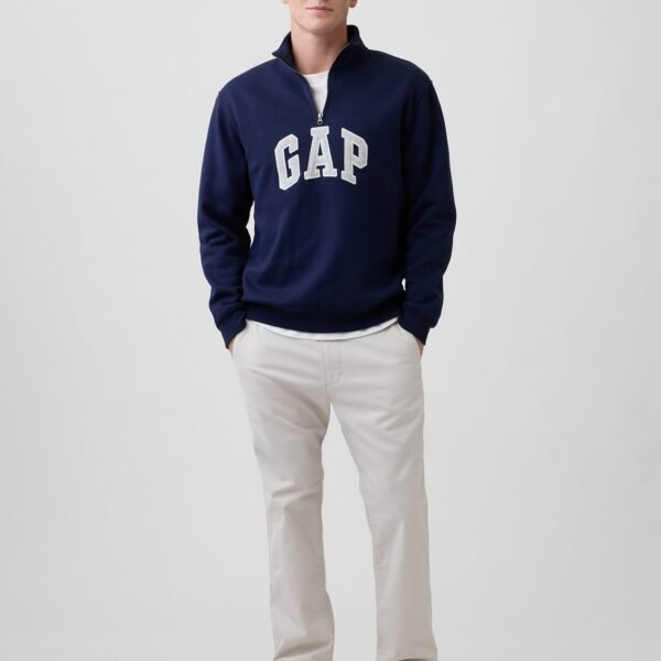 GAP Khaki Straight GapFlex Men's Trousers – Grey