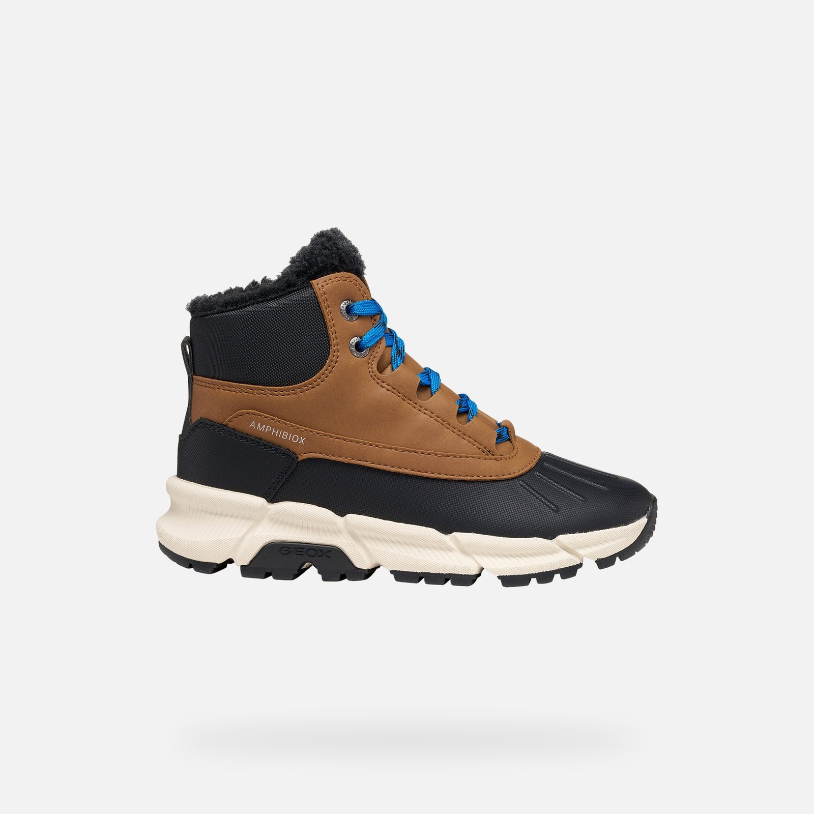 Geox Flexyper Plus Boys' Ankle Boots – Brown - Image 2