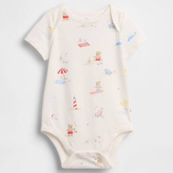 GAP Brannan Bear Baby Boys' Bodysuit – White