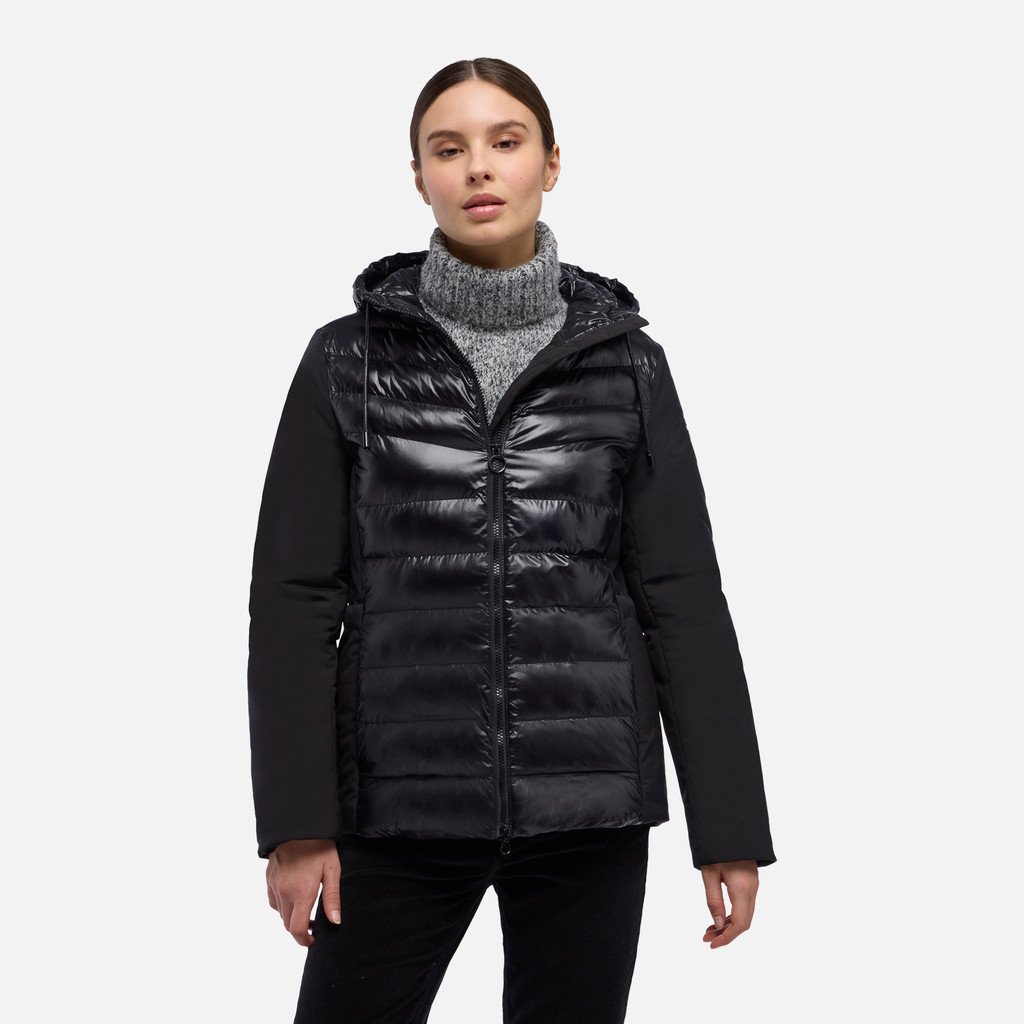Geox Spherica Women's Parka – Black - Image 3