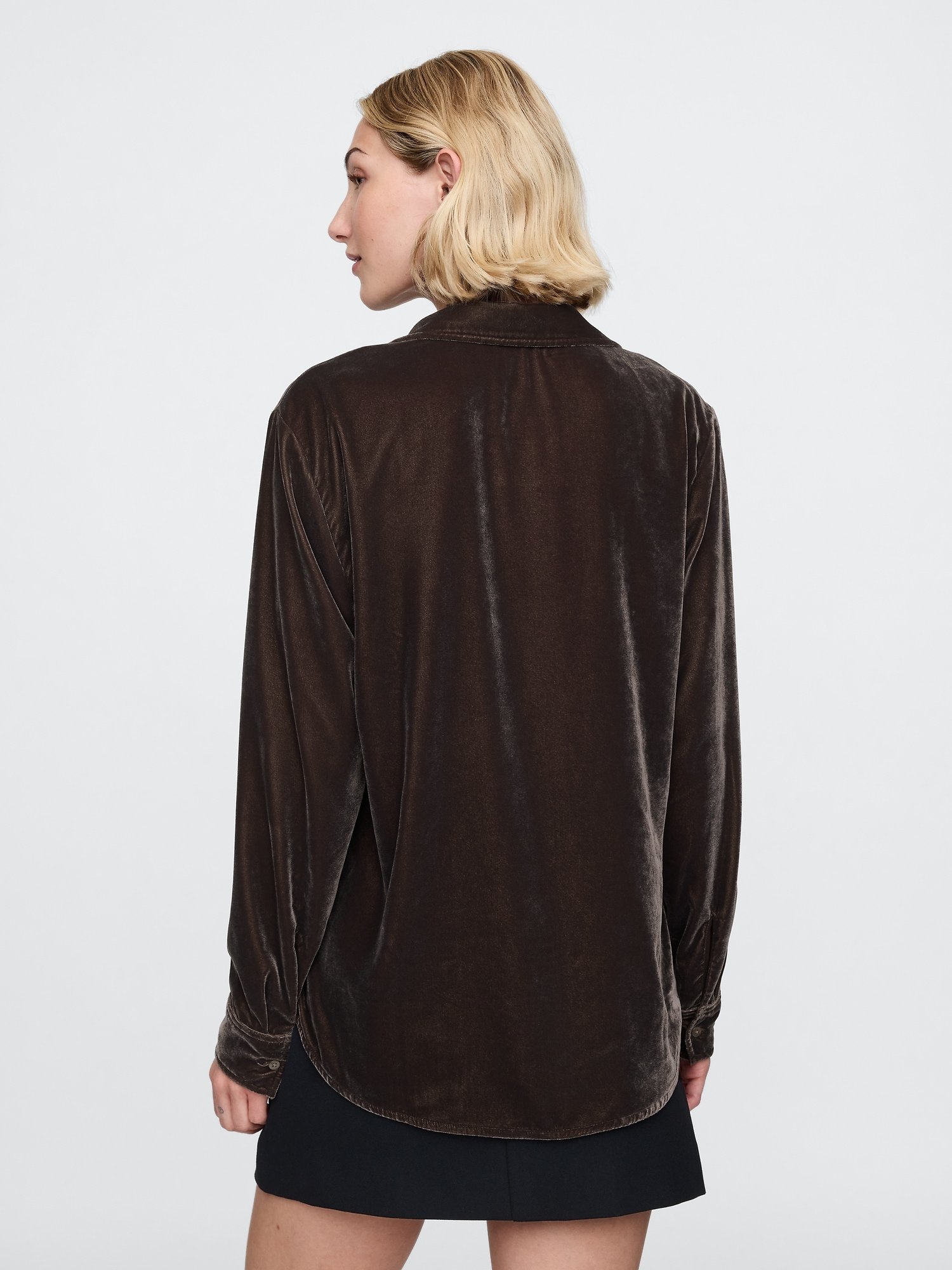 GAP Women's Shirt – Brown - Image 2