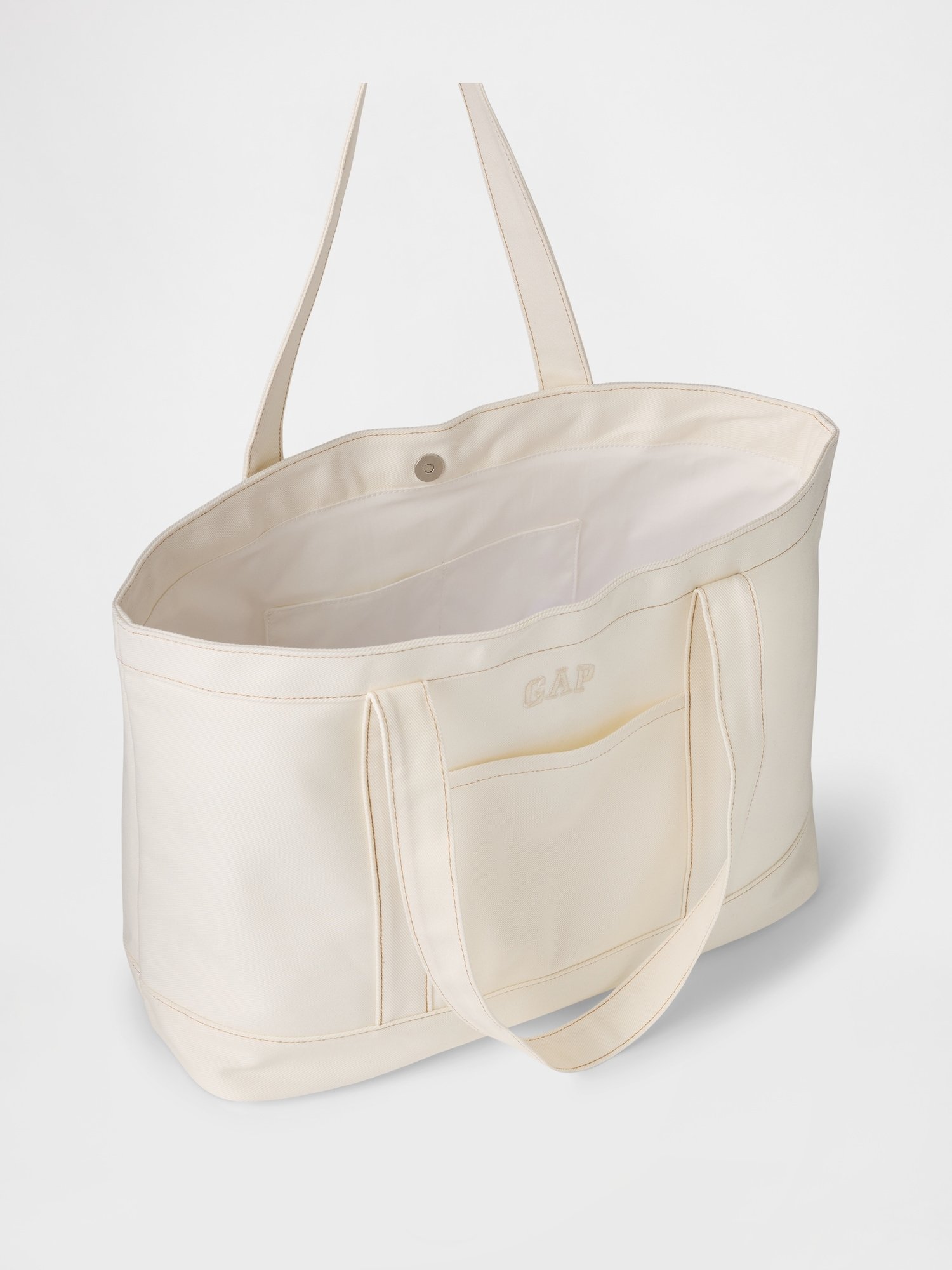 GAP Logo Denim Women's Accessory – White - Image 3