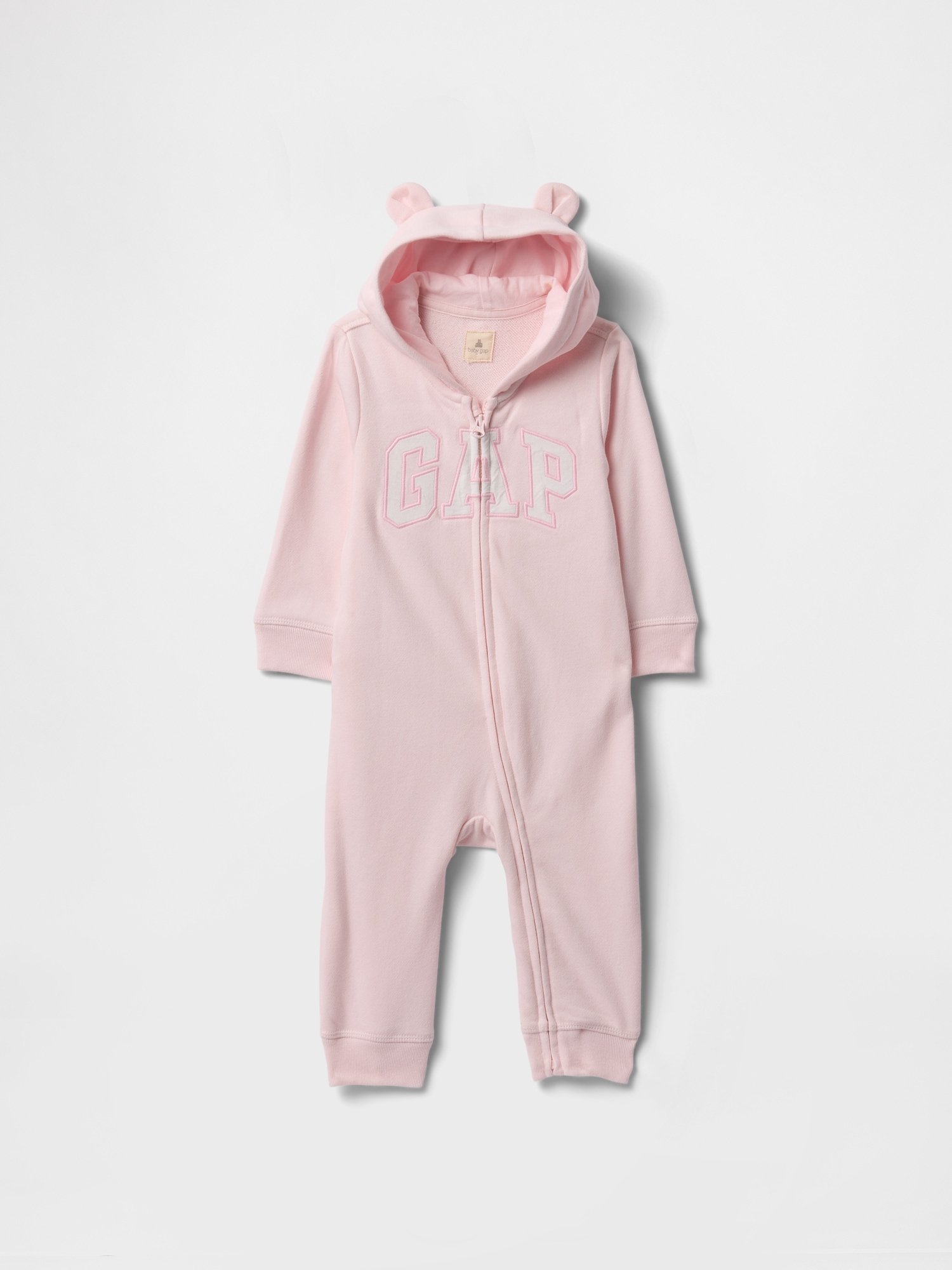 GAP Logo Baby Girls' Romper – Pink
