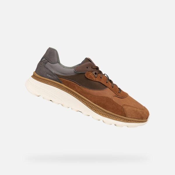 Geox Spherica Actif X1 Men's Trainers – Brown