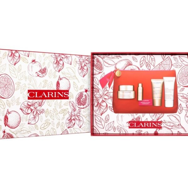 Zestaw Clarins Nutri Lumiere Day Cream 50ml + Nutri Lumiere Lotion 10ml + Nutri Lumiere Night Cream 15ml + Hand And Nail Cream 30ml